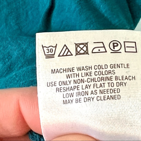 ANTHROPOLOGIE LITTLE YELLOW BUTTON Calantha Long Sleeve Henley—SZ. XS - Picture 15 of 15